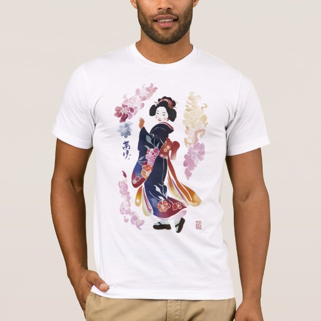 Traditional Geisha T-Shirt (Front)