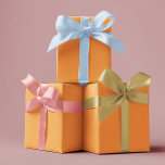 Traditional - Golden Orange Wrapping Paper Sheets<br><div class="desc">Brighten up your Christmas gifts with this elegant and stylish Golden Orange wrapping paper from our Traditional Christmas Colors. This beautiful orange wrapping paper is the perfect way to add a touch of charm and sophistication to your holiday gifts. The carefully selected color is a rich and festive shade of...</div>