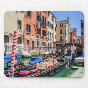 Traditional gondola in Venice Mouse Pad