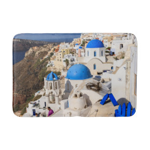 Traditional Greek Houses Bath Mat
