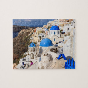 Traditional Greek Houses Jigsaw Puzzle