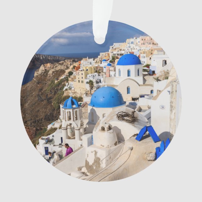 Traditional Greek Houses Ornament (Front)