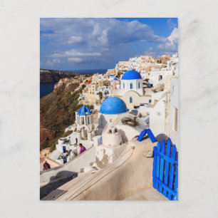 Traditional Greek Houses Postcard