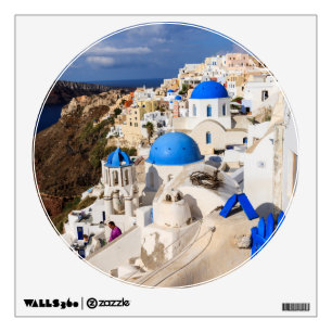 Traditional Greek Houses Wall Decal