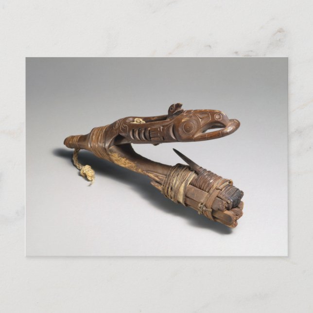 Traditional Halibut Hook Postcard (Front)