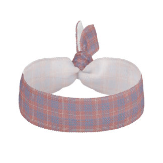 Traditional Hamilton Tartan Plaid Head Band Elastic Hair Tie