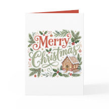 Traditional Hand Lettering Christmas Gingerbread