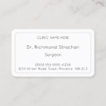 [ Thumbnail: Traditional Health Care Specialist Business Card ]