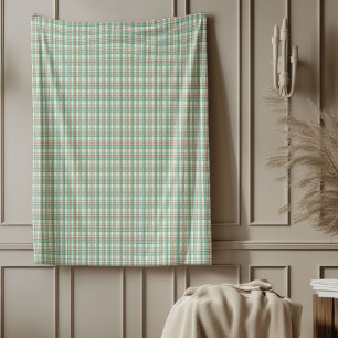 Traditional Holiday Plaid Blanket for Gifting