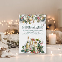 Traditional Holly Christmas Cheer New Home