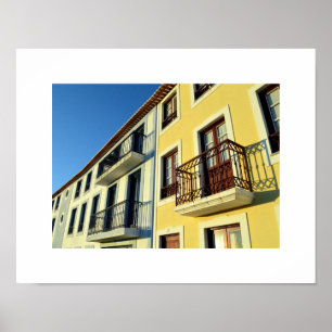 Traditional Houses: Angra do Heroismo, Azores  Poster