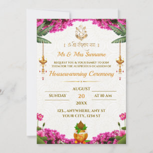 Traditional Housewarming Card