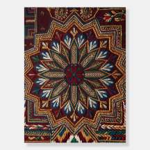 Traditional Hunza Folk Embroidery Graphic art