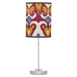 Traditional ikat, fabric design table lamp