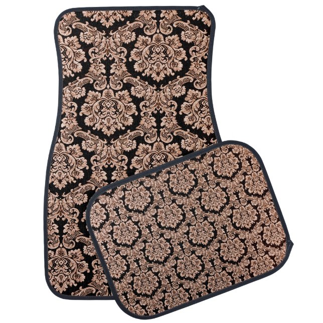 traditional Indian paisley pattern Car Floor Mat (Set)