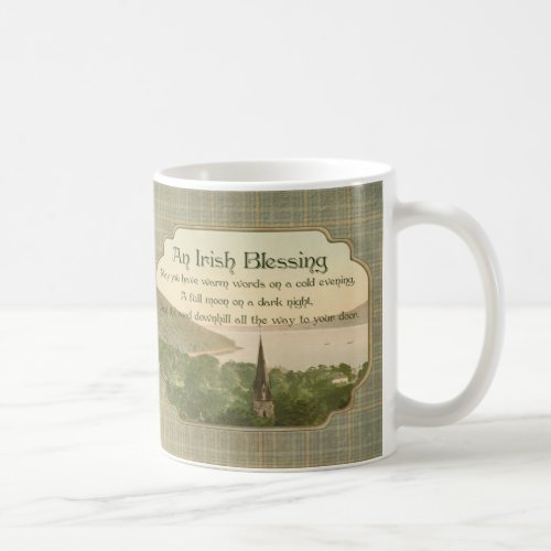 Traditional Irish Blessing Coffee Mug