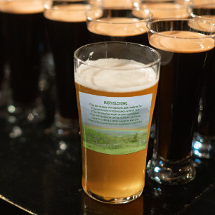 Traditional Irish Blessing Valley Rainbow Glass