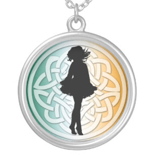 Traditional Irish Dancer Necklace