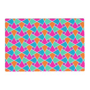 Traditional Islamic Pattern Laminated Placemat