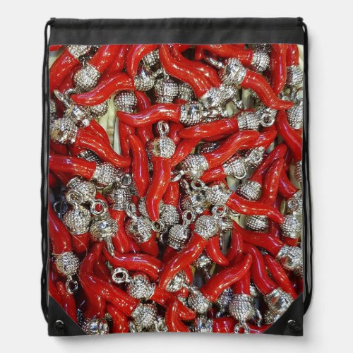 Traditional Italian amulet Drawstring Bag