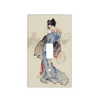 Traditional Japanese Art of Geisha in Kimono