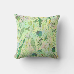 Traditional Japanese Cherry Blossoms Throw Pillow