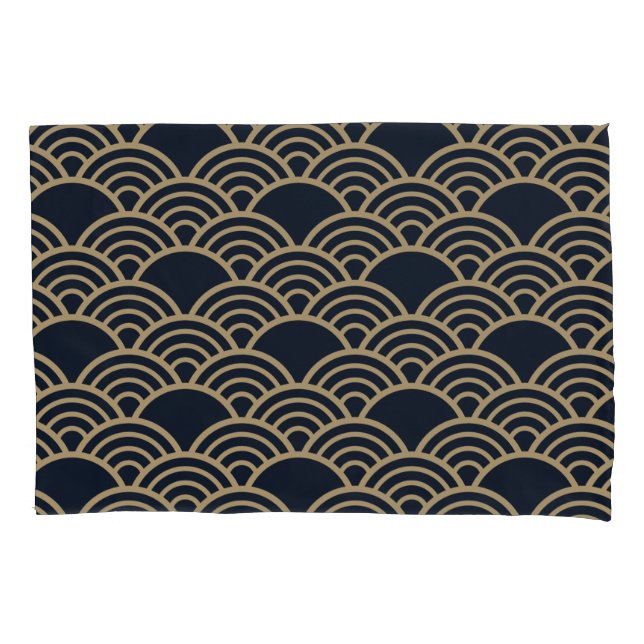 Traditional Japanese design Reversible Duvet Cover (Front)