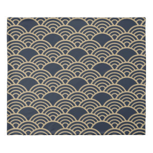 Traditional Japanese design Reversible Duvet Cover