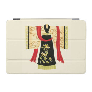 Traditional Japanese Kimono with Floral Print iPad Mini Cover