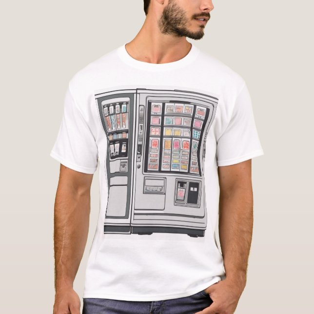 Traditional Japanese Pattern Design - Elegant Geom T-Shirt (Front)