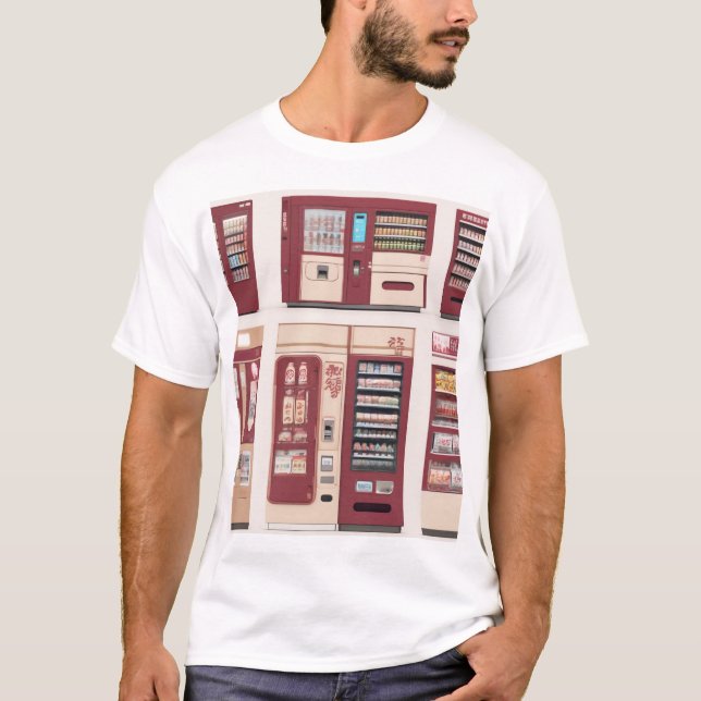 Traditional Japanese Pattern Design - Modern Aesth T-Shirt (Front)