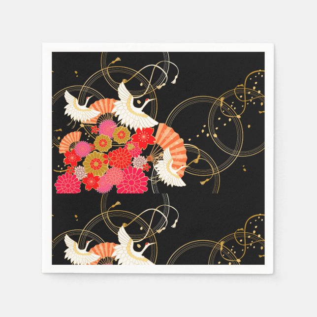 traditional Japanese pattern Napkins (Front)