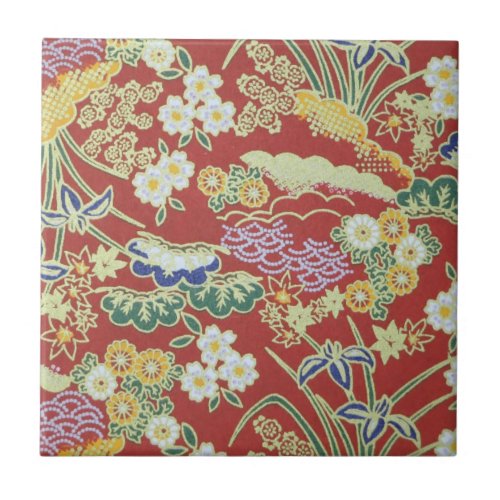 Traditional Japanese Pattern Tiles