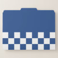 Traditional Japanese Patterns and Mitsudomoe Crest File Folder | Zazzle
