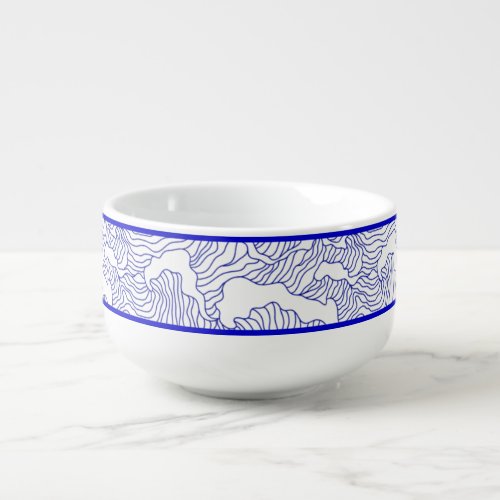 Traditional Japanese Ramen bowl Soup mug