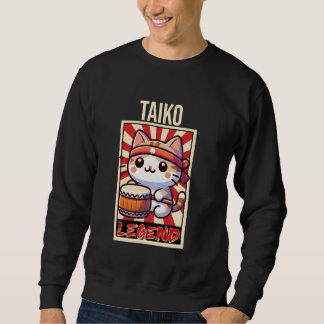 Traditional Japanese Taiko Drum Sweatshirt