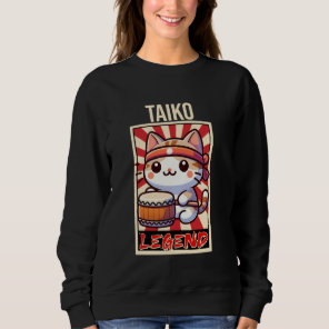 Traditional Japanese Taiko Drum Sweatshirt