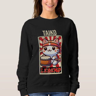 Traditional Japanese Taiko Drum Sweatshirt