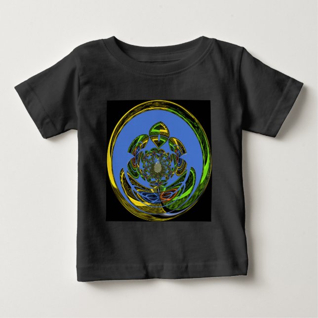 Traditional Just Blue Baby T-Shirt (Front)