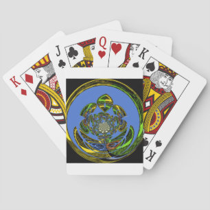 Traditional Just Blue Poker Cards
