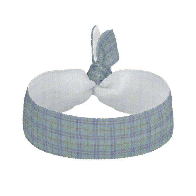 Traditional Keith Tartan Plaid Head Band Hair Tie (Front)