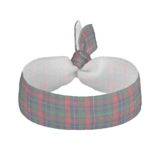 Traditional Kilgour Tartan Plaid Head Band Hair Tie
