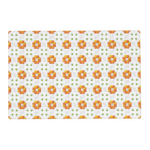 Traditional Latvian SUN sign geometric design IX Placemat