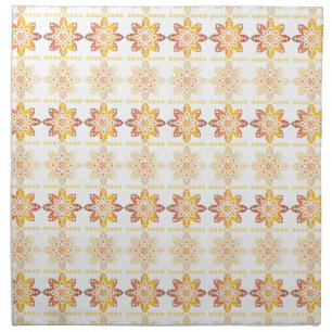 Traditional Latvian SUN sign geometric design VIII Napkin