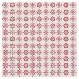 Traditional Latvian SUN sign geometric pattern IV Fabric