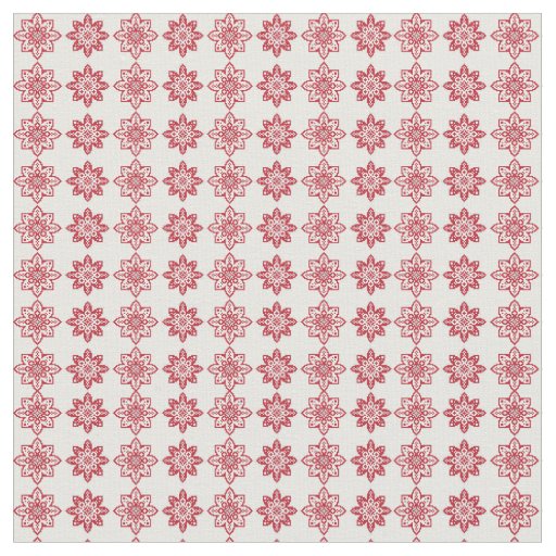 Traditional Latvian SUN sign geometric pattern IV Fabric