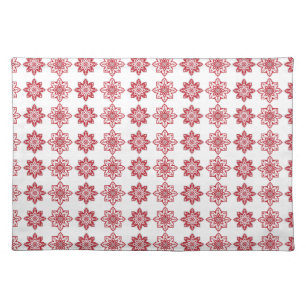 Traditional Latvian SUN sign geometric pattern IV Placemat
