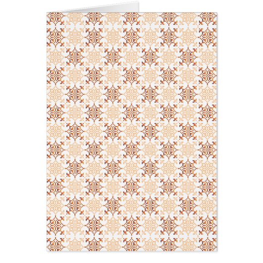 Traditional Latvian SUN sign geometric pattern VII Cards (Front)