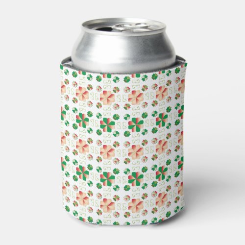 Traditional Latvian SUN sign geometric pattern X Can Cooler