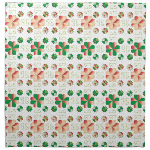 Traditional Latvian SUN sign geometric pattern X Napkin